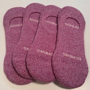 Bombas NWT Women’s 4pk medium no-show socks Clr: Pink